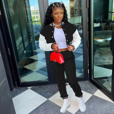 Casual Baseball Jacket And Pants 2 Piece Sets MIL-L276