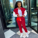 Casual Baseball Jacket And Pants 2 Piece Sets MIL-L276