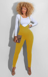 Sexy Slim Print Jumpsuit Two Piece Sets FSXF-236
