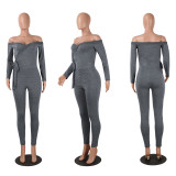 Fashion Casual Long Sleeve Jumpsuits FSXF-06