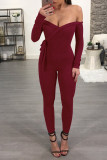 Fashion Casual Long Sleeve Jumpsuits FSXF-06