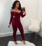 Fashion Casual Long Sleeve Jumpsuits FSXF-06