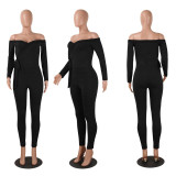 Fashion Casual Long Sleeve Jumpsuits FSXF-06
