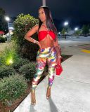 Casual Fitness Mid-Waist Tight Leggings FSL-F181