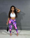 Casual Fitness Mid-Waist Tight Leggings FSL-F181