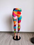 Casual Fitness Mid-Waist Tight Leggings FSL-F181