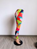 Casual Fitness Mid-Waist Tight Leggings FSL-F181