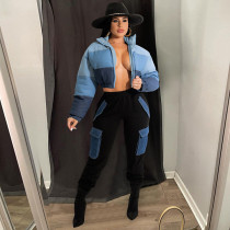 Winter Warm Padded Cotton Zipper Short Jackets GLF-10069