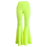 Plus Size Fashion Slim Flare Pants NY-8907