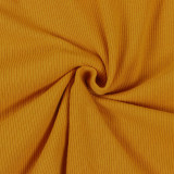 Solid Color High Neck Long Sleeve Jumpsuits NY-8876