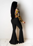 Plus Size Fashion Slim Flare Pants NY-8907