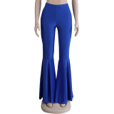 Plus Size Fashion Slim Flare Pants NY-8907