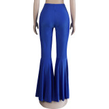 Plus Size Fashion Slim Flare Pants NY-8907