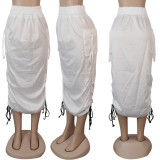 Casual Fashion All-match Pocket Skirt NY-2078