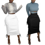 Casual Fashion All-match Pocket Skirt NY-2078