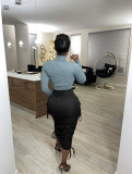 Casual Fashion All-match Pocket Skirt NY-2078