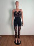 Fashion Sling Lace Sexy Rompers OSM-5259