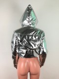 Bright Face Hooded Bread Down Down Coat OSM-4550