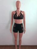 Fashion Sexy Lace Chest Support Two Piece Sets OSM-5292