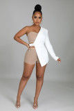 Sexy Slim Hot Rhinestone Short Three Piece Set NY-2105