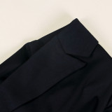 Casual Fashion Sexy Slim Sequin Short Three Piece Set NY-1009