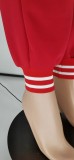 Casual Printed Baseball Jacket And Pants Two Piece Sets WSYF-5915