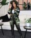 Casual Knitted Camouflage Full Sleeve Cardigan TR-1187