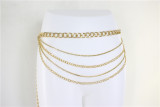 Personality Multi-layer Metal Waist Chain BYCF-fb1190