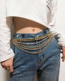 Personality Multi-layer Metal Waist Chain BYCF-fb1190