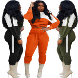 Plus Size Casual Sweatshirt And Pants 2 Piece Sets OMY-80071