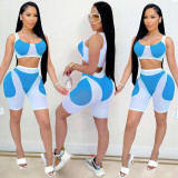 Sexy Tank Top And Shorts Two Piece Sets BY-5142