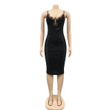 Sexy Sequins Spagheti Strap Night Club Dress BY-3899