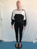 Plus Size Casual Sweatshirt And Pants 2 Piece Sets OMY-80071