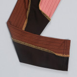 Sexy Hollow Out Long Sleeve Skinny Jumpsuit FSXF-F329