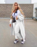 Fashion Casual Loose Cardigan Long Sweater Coat ZSD-Z083