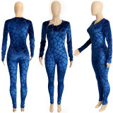 Sexy Long Sleeve Skinny Jumpsuit SH-390226