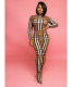 Plaid Print Long Sleeve Two Piece Pants Set LSD-81084