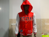 Men's Casual Printed Hooded Full Sleeve Baseball Jacket GLF-0002