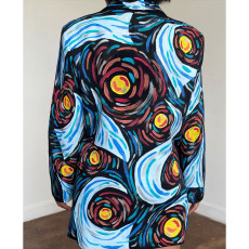 Casual Printed Full Sleeve Blazer Coat ASL-6529