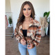 Casual Plaid Long Sleeve Jacket Coat ASL-6532