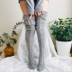 Solid Color Long Stocking XQDF-751