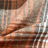 Casual Plaid Long Sleeve Jacket Coat ASL-6532