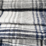 Casual Plaid Long Sleeve Jacket Coat ASL-6532