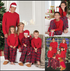 Christmas Clothes Top+Pants Family Matching Outfit YLDF-963
