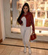 PU Leather Full Sleeve Zipper Jacket LSD-82466