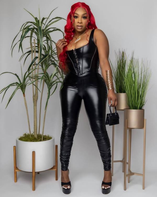 Sexy Sleeveless Tank Top And Pants 2 Piece Sets OMY-80088