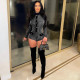 Sexy Long Sleeve Bodycon Playsuit HMS-5530