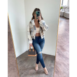 Winter Warm Soft Plush Zipper Short Jacket ASL-6550