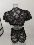 Women Lace Sexy Lingerie Nightwear Sets YQ-W418