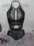 Sexy See Though Hollow Bodysuits Teddies Lingerie  YQ-W376